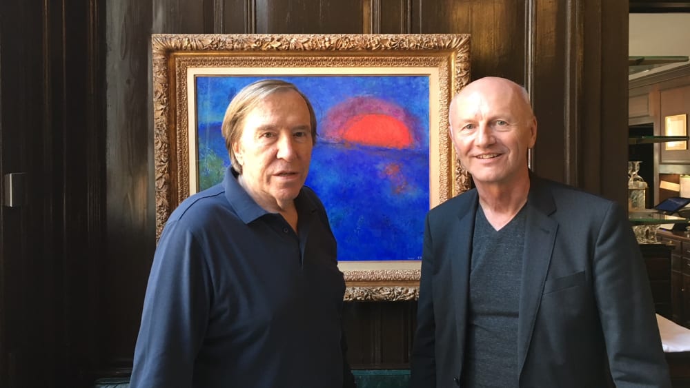 Günter Netzer und Karlheinz Wild
