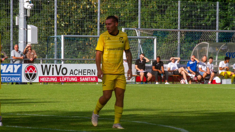 Wechselt zum &#246;sterreichischen Zweitligisten Floridsdorfer AC: Angreifer Anthony Schmid, der nur wenige Wochen beim SV Oberachern unter Vertrag stand.