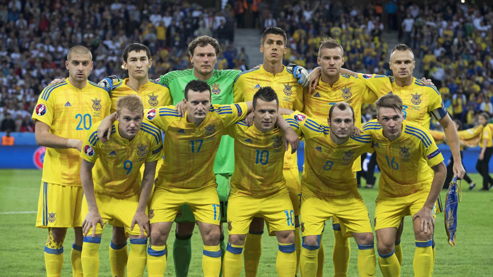Ukraine vor dem Spiel gegen Deutschland 2012