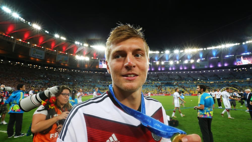 Toni Kroos wurde 2014 Weltmeister mit Deutschland
