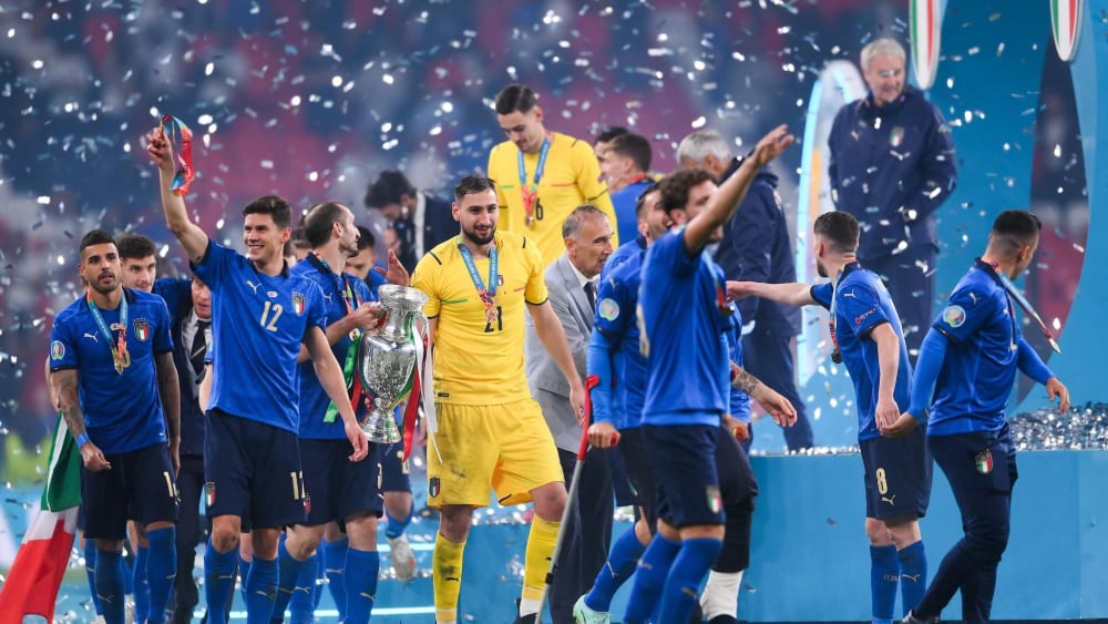 Gianluigi Donnarumma spielte eine starke EURO