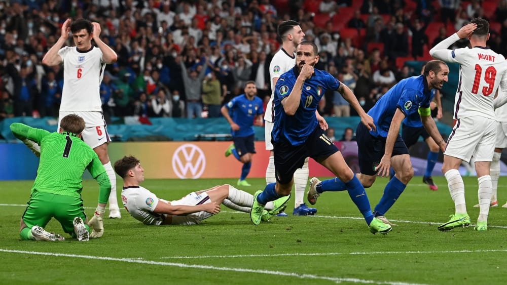 Leonardo Bonucci bejubelt das letzte Tor dieser EURO