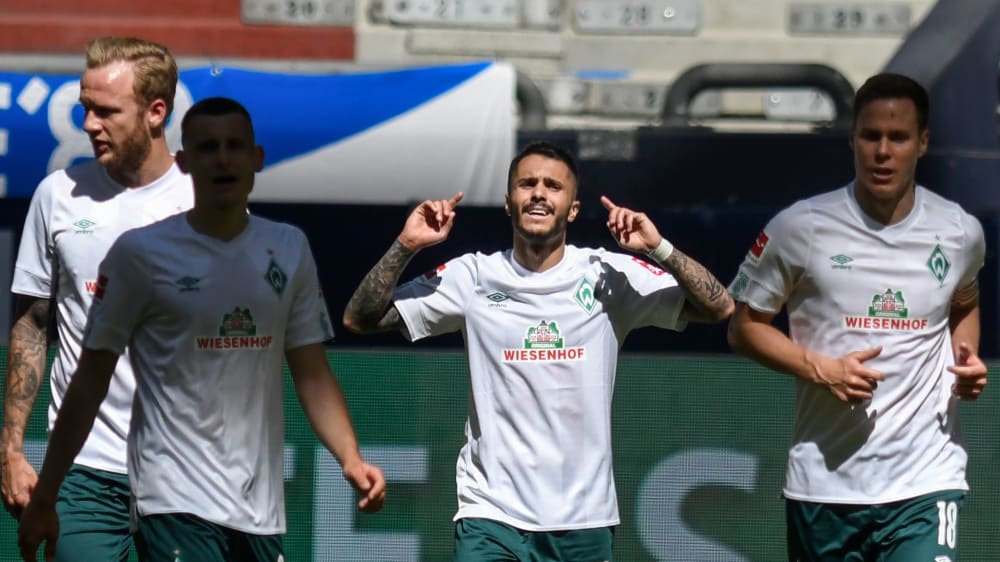 Im Mittelpunkt: Leonardo Bittencourt erzielte das 1:0, musste zur Pause aber verletzt ausgewechselt werden.