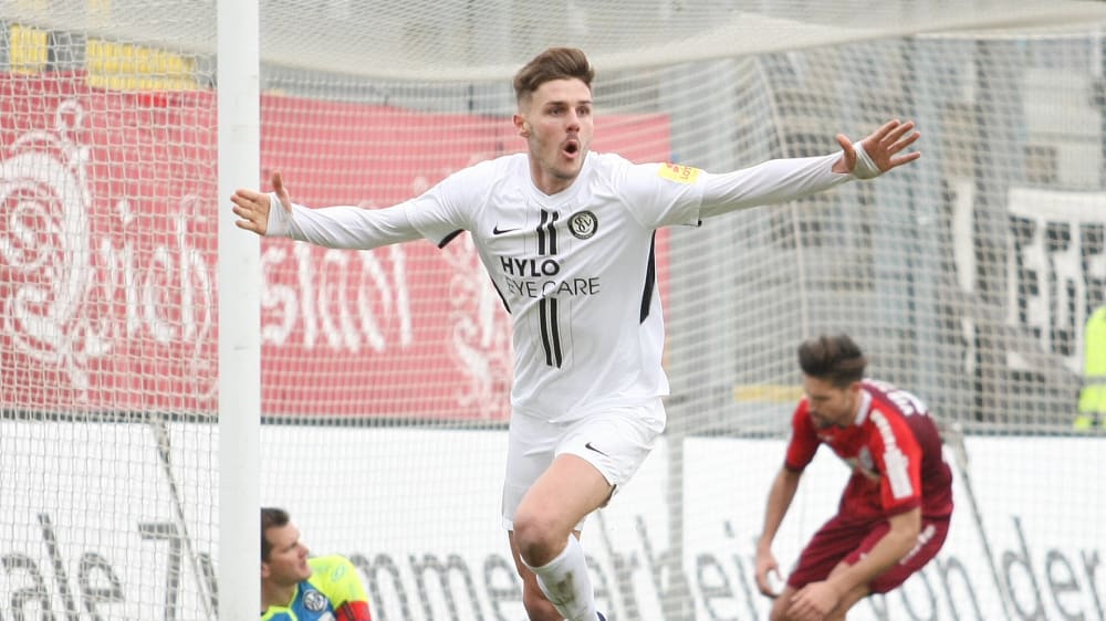 Darf zukünftig für den FC Homburg jubeln: Thomas Gösweiner