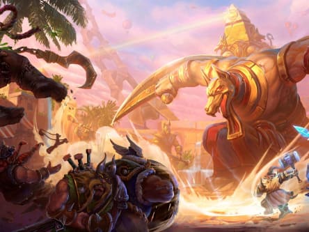 Der Ladescreen der Map "Skytemple" bei HotS