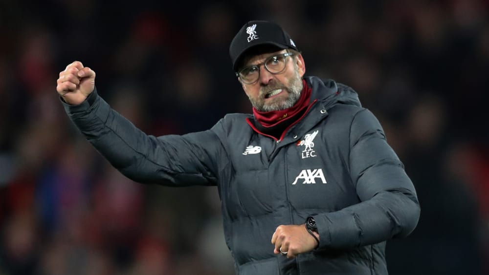 Nach zwölf Spieltagen neun Punkte vor Manchester City: Jürgen Klopp und der FC Liverpool.