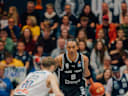 BB-TS Herren Syntainics MBC - BMA365 Bamberg Baskets Austin Crowley (BMA365 Bamberg Baskets) waehrend der Saison 2025-2026 in der EasyCredit Bundesliga zwischen Syntainics MBC und BMA365 Bamberg Baskets in der Stadthalle Weissenfels am 8. May 2026 in Weissenfels, Sachsen Anhalt, Deutschland *** BB TS Men Syntainics MBC BMA365 Bamberg Baskets Austin Crowley BMA365 Bamberg Baskets during the 2025 2026 season in the EasyCredit Bundesliga between Syntainics MBC and BMA365 Bamberg Baskets at Stadthalle Weissenfels on May 8, 2026 in Weissenfels, Sachsen Anhalt, Germany