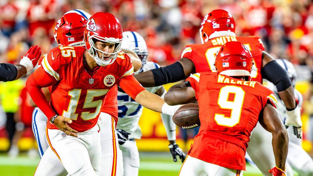 Kenneth Walker für die Kansas City Chiefs