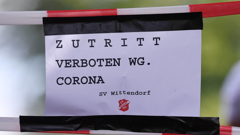Corona zwingt den Amateurfußball erneut in die Knie.