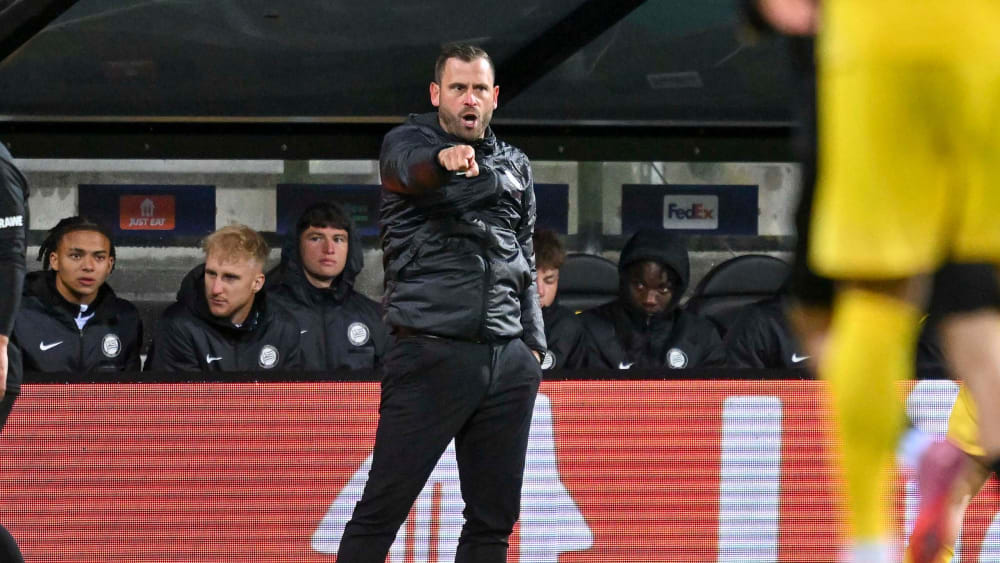 Für Jürgen Säumel und die Sturm-Elf geht es um einen ehrenhaften CL-Abschied.