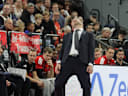 Fassungslos . . . FCBB - Trainer Anton GAVEL. Basketball: Bayern - Dubai 91:107. Euroleague, FC Bayern Basketball - Dubai Basketball, Runde 7, Saison 2026-2027, am 22.10.2026 in Muenchen, S A P G A R D E N, Deutschland. Quelle Copyright Credit : Oryk HAIST *** Stunned FCBB Coach Anton GAVEL, Bayern Basketball vs. Dubai 91-107, EuroLeague, FC Bayern Basketball vs. Dubai, Round 7, 2026-2027 Season, on October 22, 2026, in Munich, S.A.P. GARDEN, Germany Source Copyright Credit Oryk HAIST xBASKETBALL-BAYERN-DUBAIx
