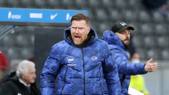 Herthas Co-Trainer Andreas Neuendorf gibt laut eigener Aussage immer 100 Prozent. 