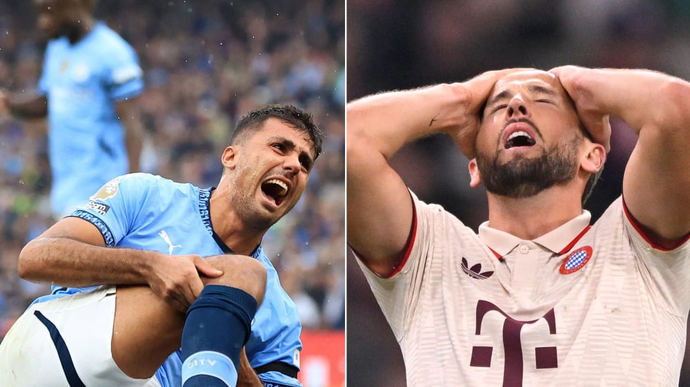 Zwei Spieler mit hoher Belastung in den vergangenen Jahren: Rodri und Harry Kane.
