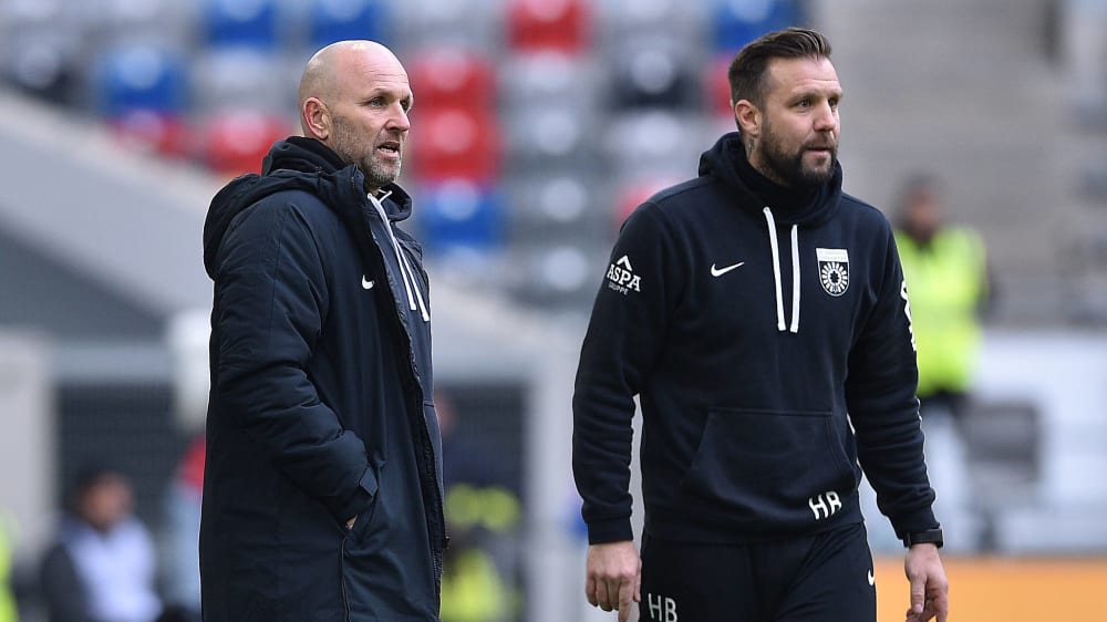 Schon wieder Geschichte: Nach drei Spielen bei der SG Sonnenhof Großaspach müssen Mike Sadlo und Heiner Backhaus gehen.