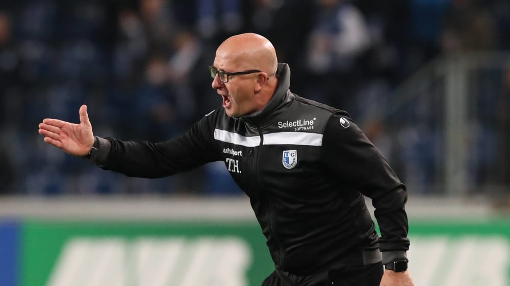 Gibt die Marschrichtung vor: FCM-Coach Thomas Hoßmang.