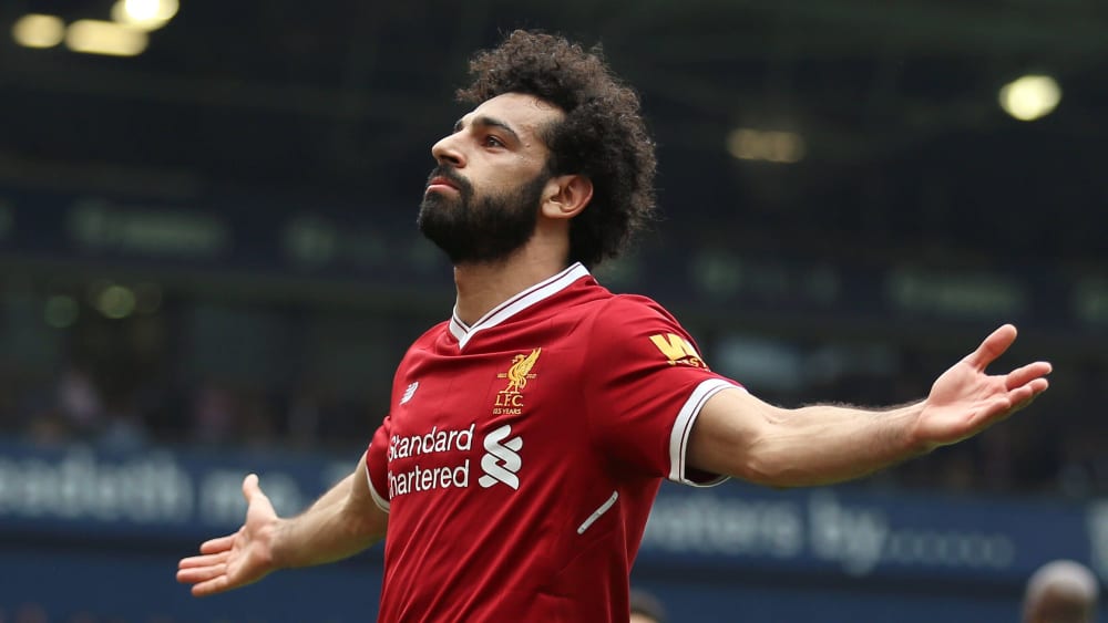 Mohamed Salah File Photo File photo dated 21-04-2018 of Liverpool s Mohamed Salah. Former Liverpool defender Glen Johnson believes Mohamed Salah has every chance of emulating Cristiano Ronaldo and maintaining his best form into his mid-30s. Issue date: Friday October 22, 2021. FILE PHOTO EDITORIAL USE ONLY No use with unauthorised audio, video, data, fixture lists, club league logos or live services. Online in-match use limited to 75 images, no video emulation. No use in betting, games or single club league player publicat... PUBLICATIONxINxGERxSUIxAUTxONLY Copyright: xNigelxFrenchx 63228115