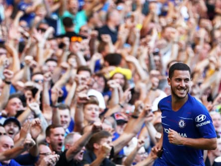 Die Londoner Fans verzückte Hazard zwischen 2012 und 2019. Der Madrider Anhang hat diesen Spieler noch nicht gesehen.