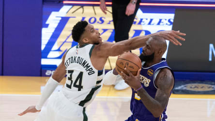 LeBron James verpasste ein Triple-Double gegen die Milwaukee Bucks.