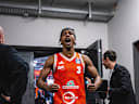1. Basketball Bundesliga, easyCredit BBL, Saison 2025 2026, Herren, Play-Ins, Spiel um Platz 7, 12.05.2026, RASTA Vechta - Gladiators Trier Malik Parsons ( 3 - RASTA Vechta) zeigt Emotionen nach der Partie Vechta RASTA Dome Niedersachsen Deutschland *** 1 Basketball Bundesliga, easyCredit BBL, Season 2025 2026, Men, Play Ins, Match for 7th place, 12 05 2026, RASTA Vechta Gladiators Trier Malik Parsons 3 RASTA Vechta shows emotions after the game Vechta RASTA Dome Lower Saxony Germany