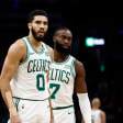 Im Schnitt verantwortlich für 50 Punkte: Jayson Tatum und Jaylen Brown.