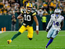 Jordan Love beim Spiel gegen die Dallas Cowboys
