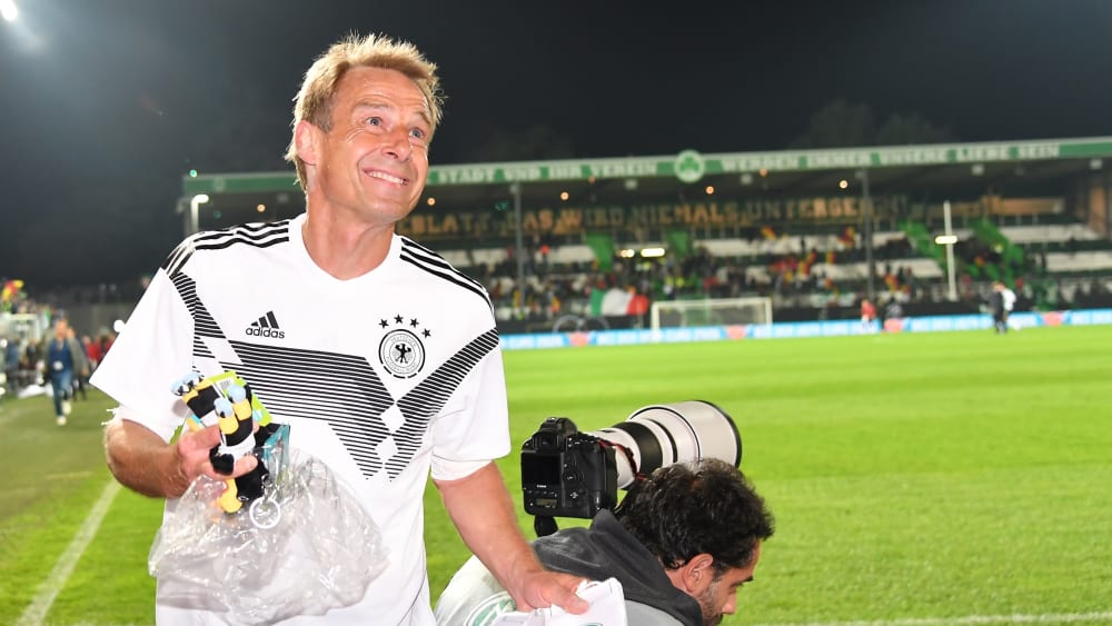 Jürgen Klinsmann am Montag in Fürth