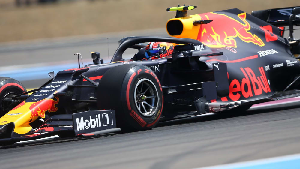 Erste Bestzeit in Silverstone: Red-Bull-Pilot Pierre Gasly.