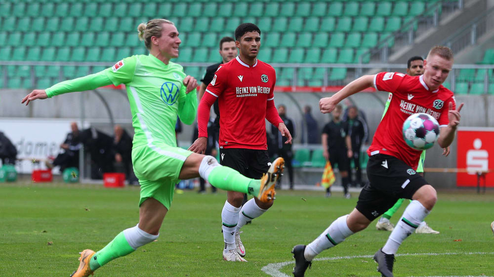 Kehrt Felix Klaus (li.) vom VfL Wolfsburg zur&#252;ck zu Hannover 96?