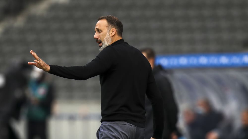 Unter dem Strich zufrieden: VfB-Trainer Pellegrino Matarazzo.
