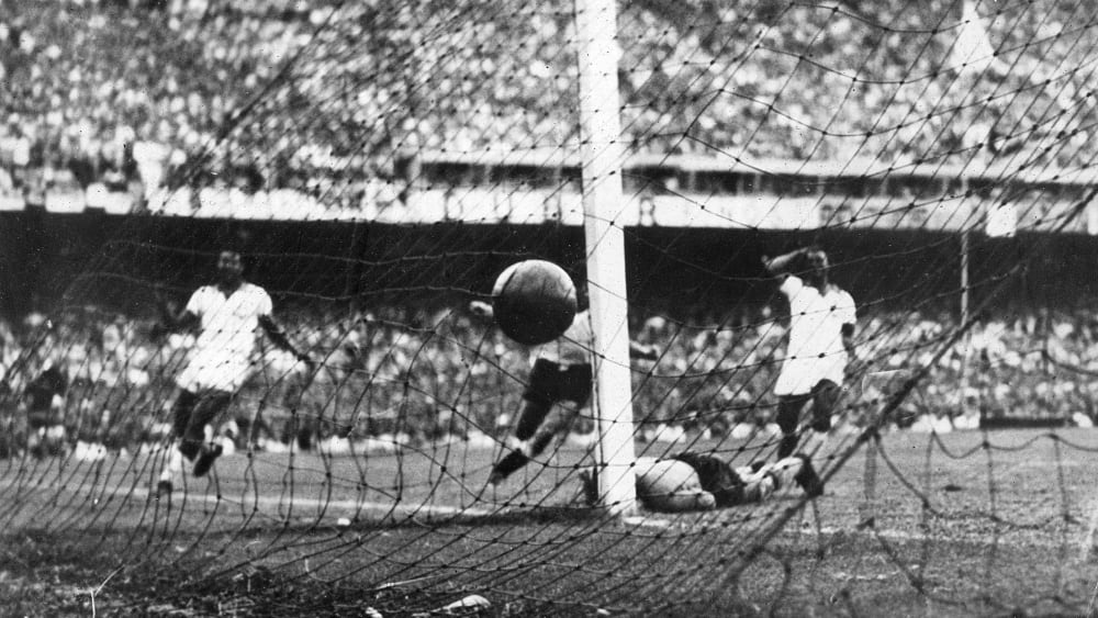 100 Jahre kicker 1950 Als Uruguay im 