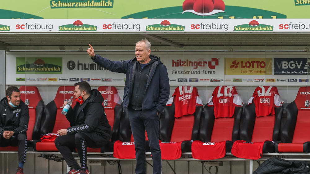 Hatte im Vorfeld vor den Schalkern gewarnt: Sport-Club-Trainer Christian Streich.