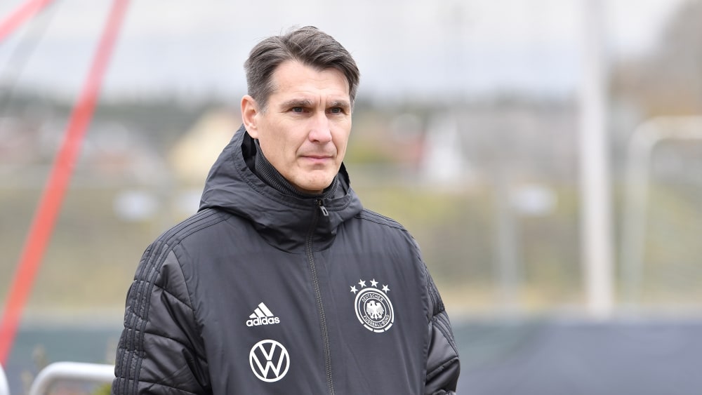 Beendet das UEFA-Entwicklungsturnier in Portugal mit zwei Niederlagen aus drei Spielen: U 16-Trainer Michael Prus.