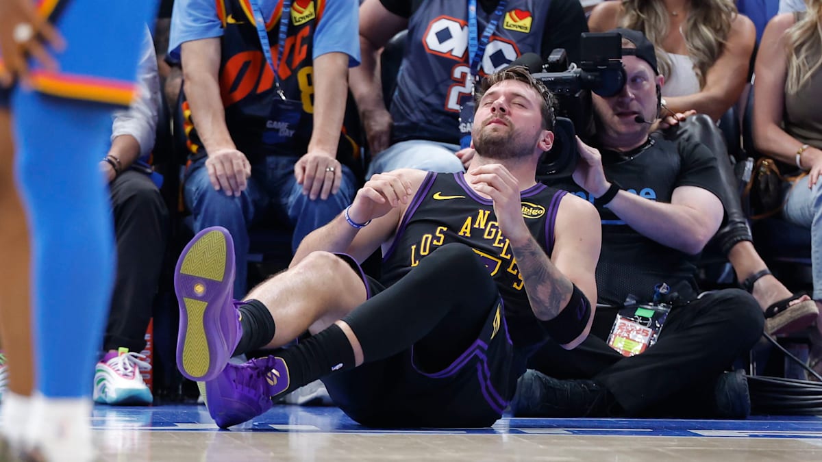 Sorgen um Doncic: Lakers-Star muss verletzt vom Feld