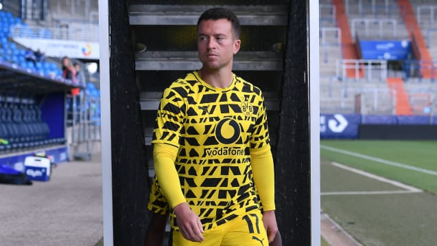 Routinier Patrick Göbel steht in Dortmund wieder auf dem Platz.