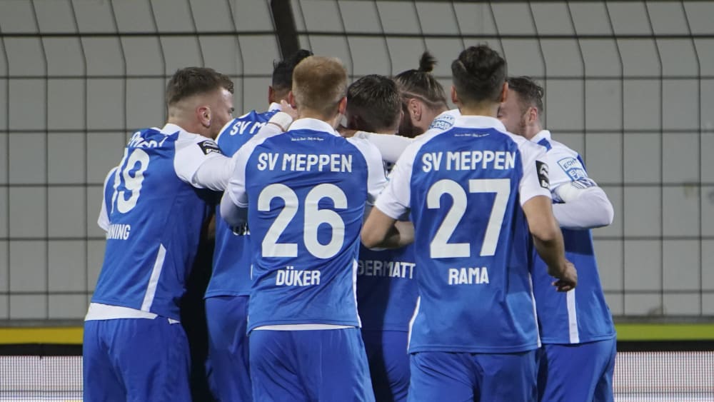 Eingeschworener Haufen: Seit der langen Pause läuft es in Meppen.