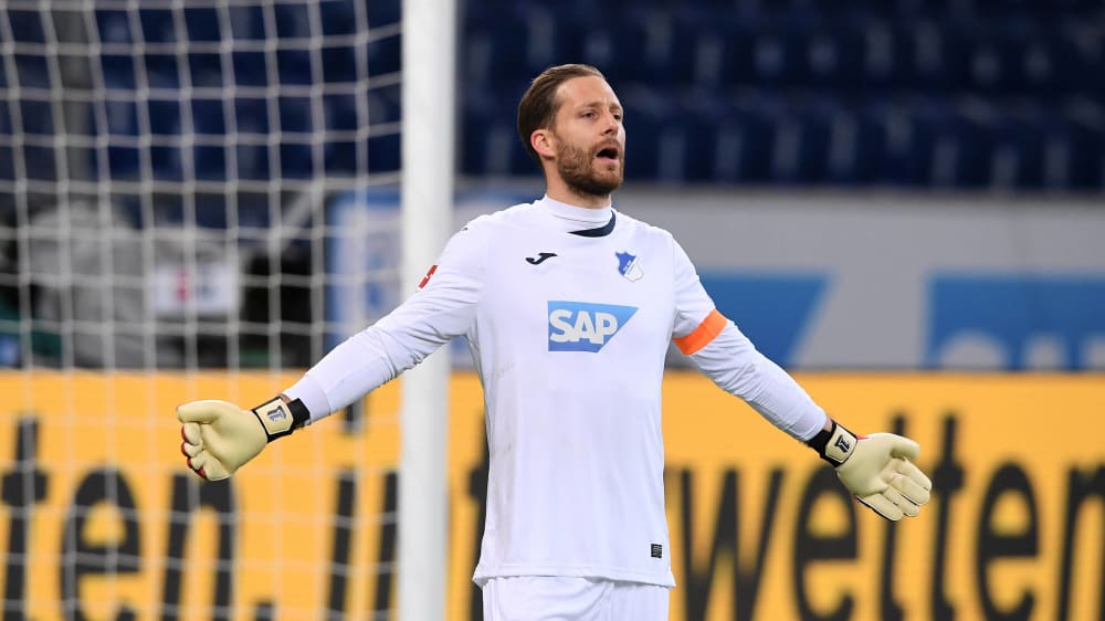 Hoffenheims Torhüter Oliver Baumann konnte sich wenigstens über eine gute Defensivleistung freuen.