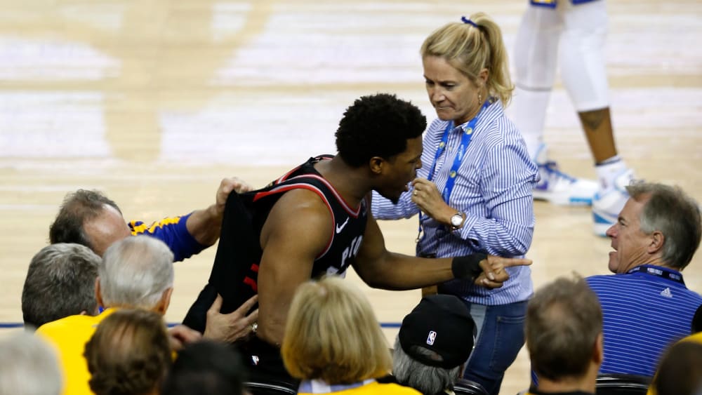 Kyle Lowry und Warriors-Investor Mark Stevens