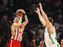 Crvena Zvezda Belgrade v Zalgiris Kaunas - EuroLeague BELGRADE, SERBIA - SEPTEMBER 24: Players in action during EuroLeague Basketball Regular Season Round 1 game between Crvena Zvezda Belgrade v Zalgiris Kaunas at Belgrade Arena on September 24, 2026 in Belgrade, Serbia. Filip Stevanovic Anadolu Belgrade Serbia. Editorial use only. Please get in touch for any other usage. PUBLICATIONxNOTxINxTURxUSAxCANxUKxJPNxITAxFRAxAUSxESPxBELxKORxRSAxHKGxNZL Copyright: x2026xAnadoluxFilipxStevanovicx