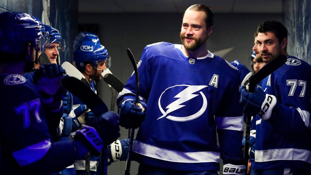Der neue Kapitän des Tampa Bay Lightning: Victor Hedman.