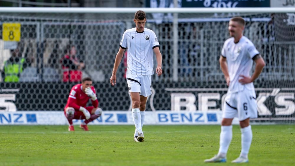 Sandhausen rutscht gefährlich nahe an den Abgrund.