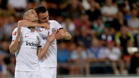 Mijat Gacinovic (li.) und Filip Kostic (re.)