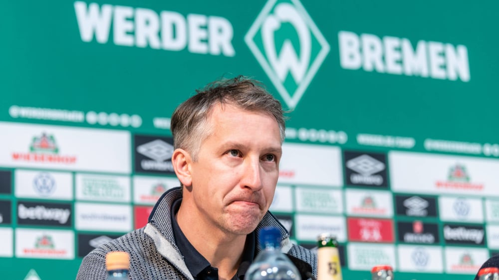 Pl&#228;diert klar f&#252;r einen sp&#228;teren Re-Start der Bundesliga: Werder-Gesch&#228;ftsf&#252;hrer Frank Baumann.