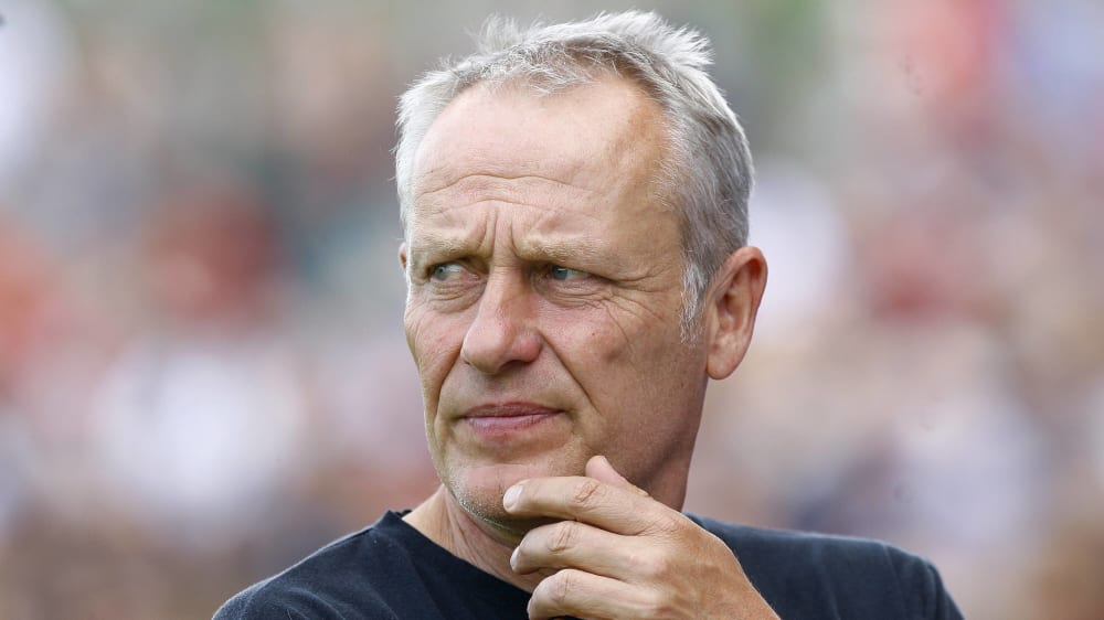 Sammelte gegen den VfB Erkenntnisse: SC-Trainer Christian Streich. 