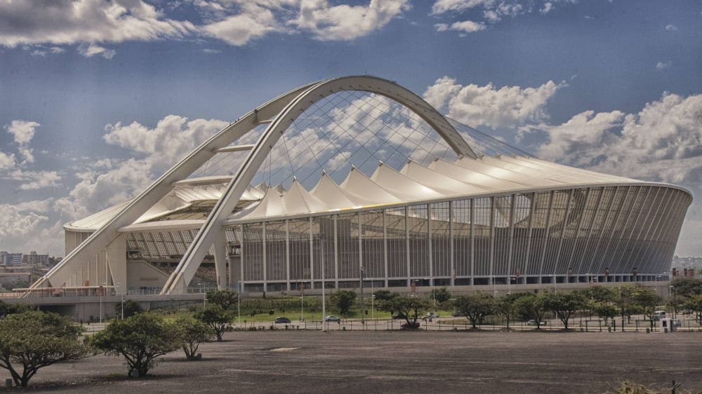 Im Stadion in Durban wurden 2010 WM-Spiele der Männer ausgetragen. Folgen 2027 die Frauen?