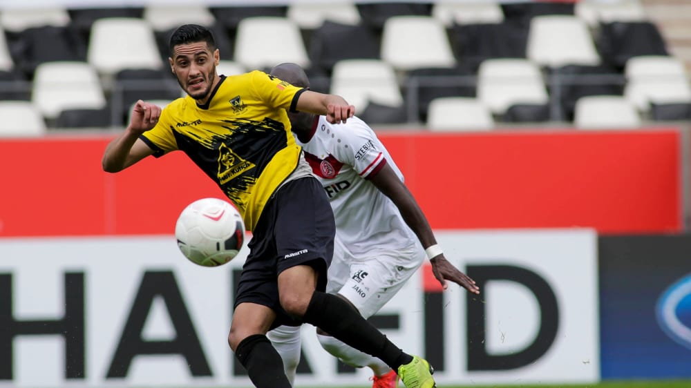 Zuletzt zählte Hamdi Dahmani (gelb) zwei Spielzeiten lang zu den Stammspielern bei Alemannia Aachen.