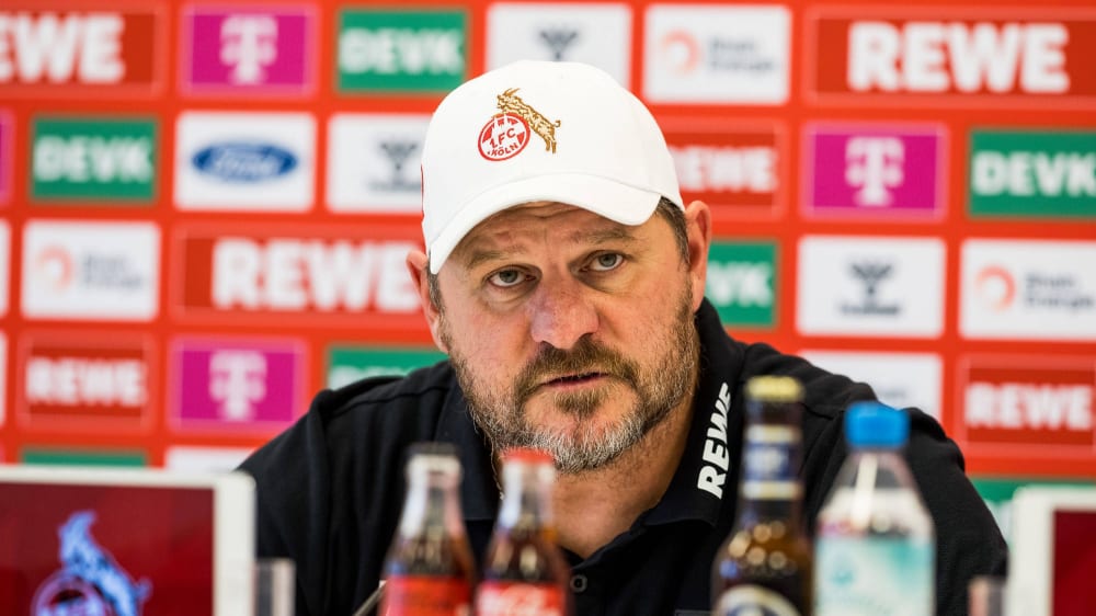 Hofft auf den ersten Saisonsieg: Kölns Trainer Steffen Baumgart.