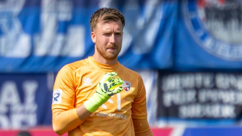 Torwart Pelle Boevink unterschrieb beim Kleeblatt bis 2027.