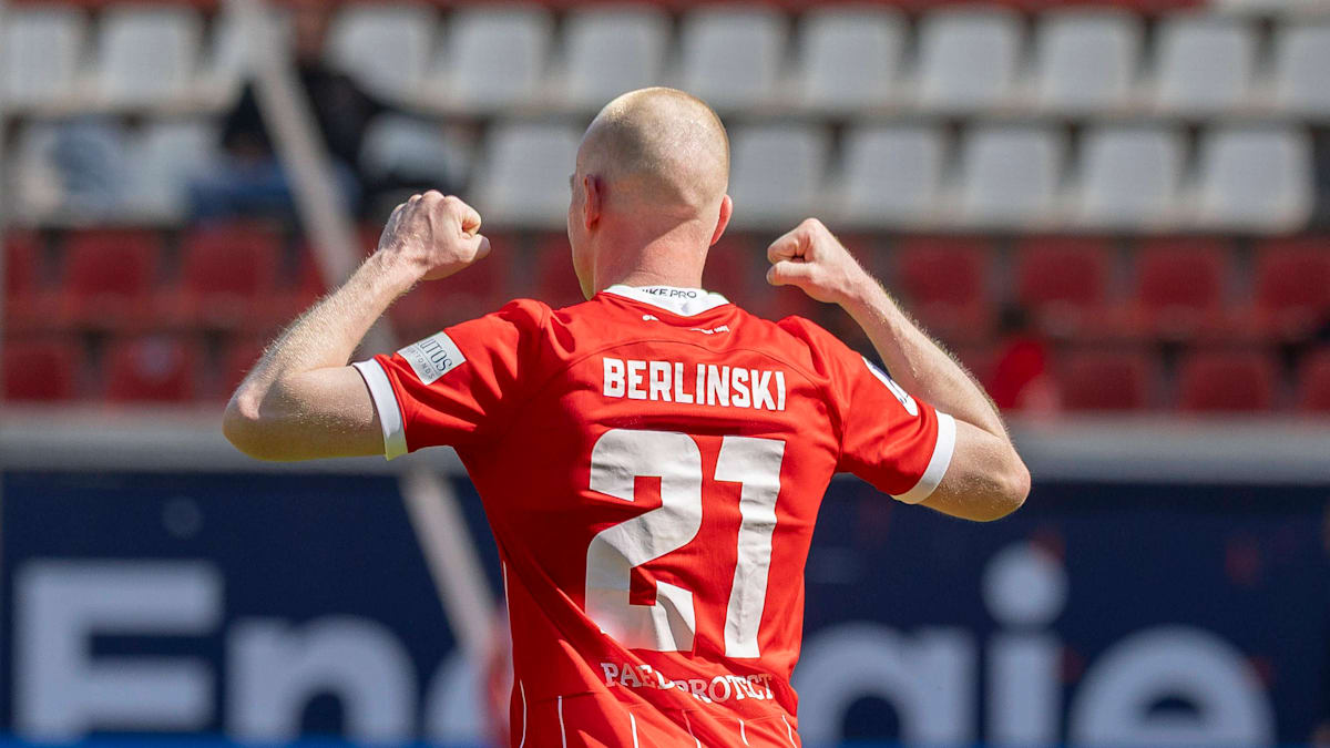 Berlinski says thank you twice: Offenbach is in 13th place