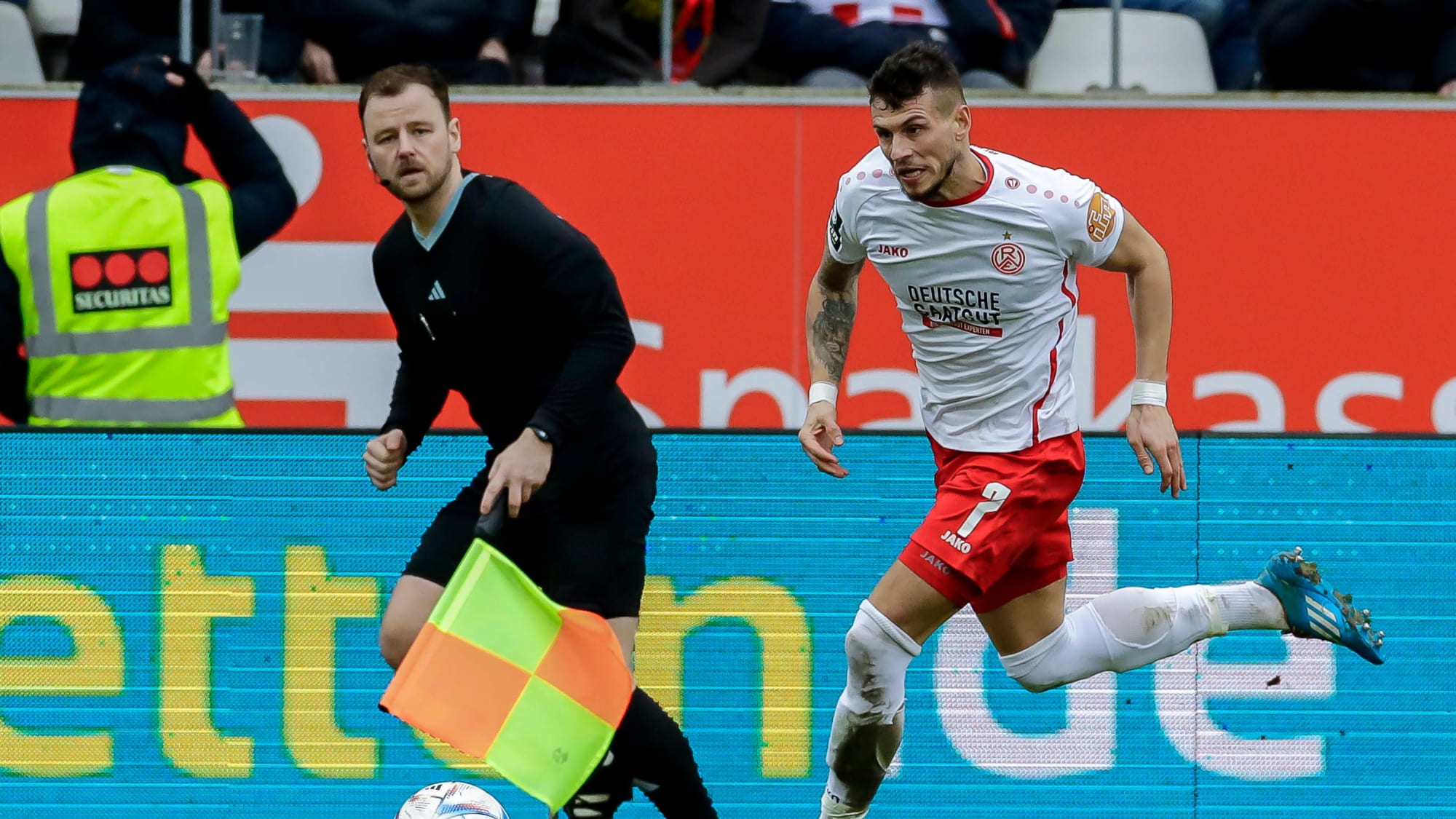 Andreas Wiegel (Rot-Weiss Essen) gegen Borussia Dortmund II