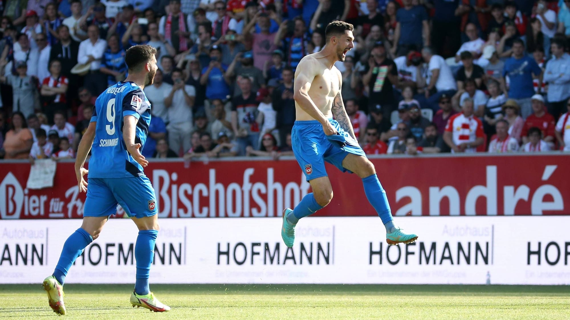 17. Platz: 1. FC Heidenheim - 36,1 Millionen Euro